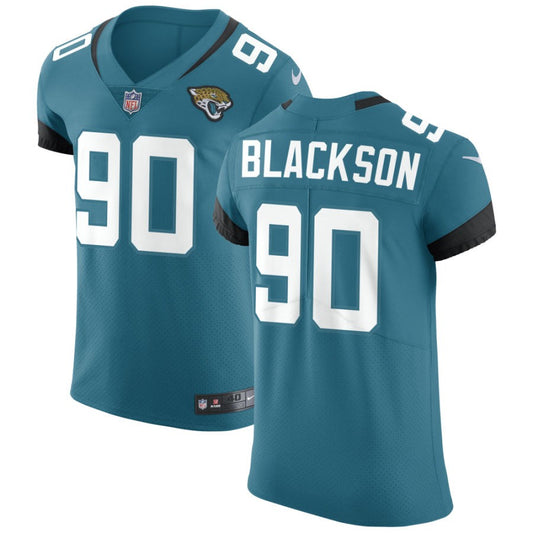 Angelo Blackson Jacksonville Jaguars Nike Vapor Untouchable Elite Jersey - Teal