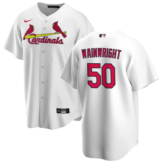 Adam Wainwright St. Louis Cardinals Nike Youth Home Replica Jersey - White