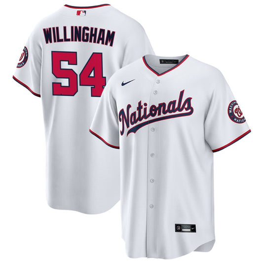 Amos Willingham Washington Nationals Nike Youth Replica Jersey - White