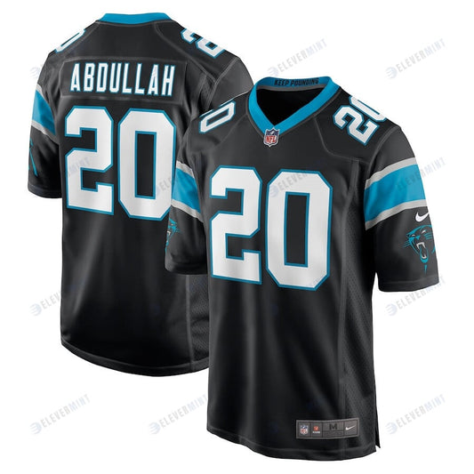 Ameer Abdullah 20 Carolina Panthers Men's Game Jersey - Black